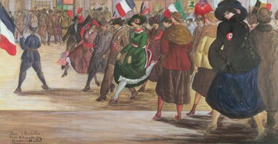 Armistice Day, Paris, 11th November 1918 by Gaspard Maillol